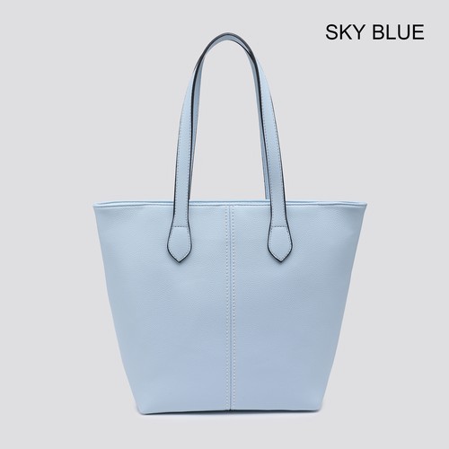 Womens faux leather tote bag - leather,