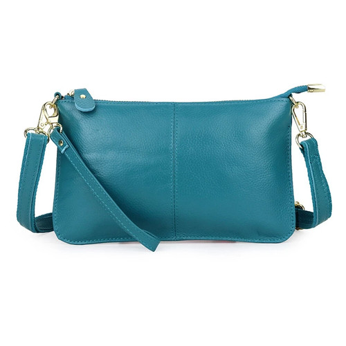 Womens genuine leather clutch - womens,