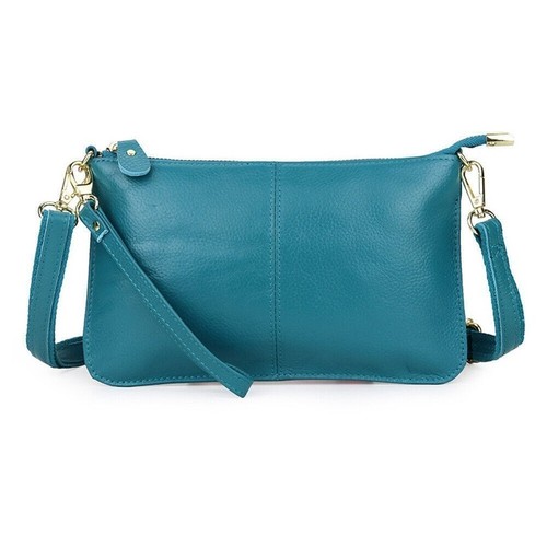 Womens genuine leather clutch - womens,