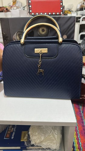Women navy blue structured - blue,