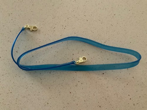 Blue jelly detachable strap - blue,