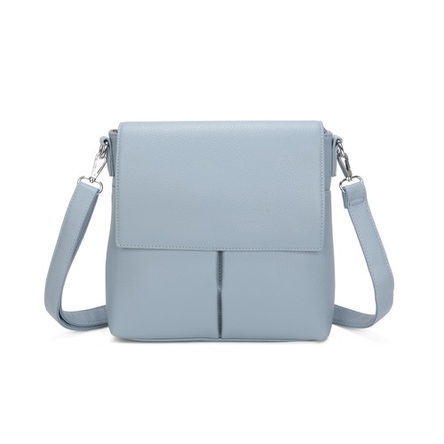 Women faux leather full flap - leather,
